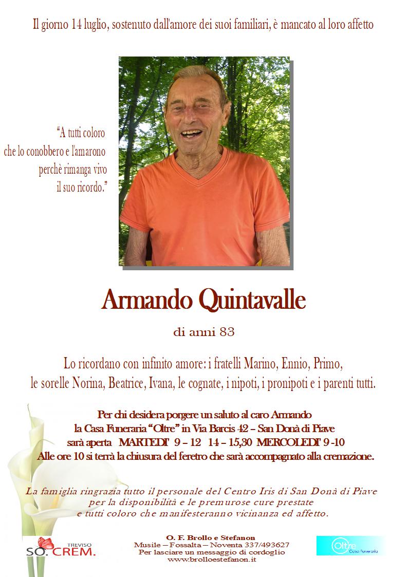 Armando Quintavalle Onoranze funebri Brollo e Stefanon